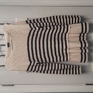 Talbots Peplum Stripe Sweater